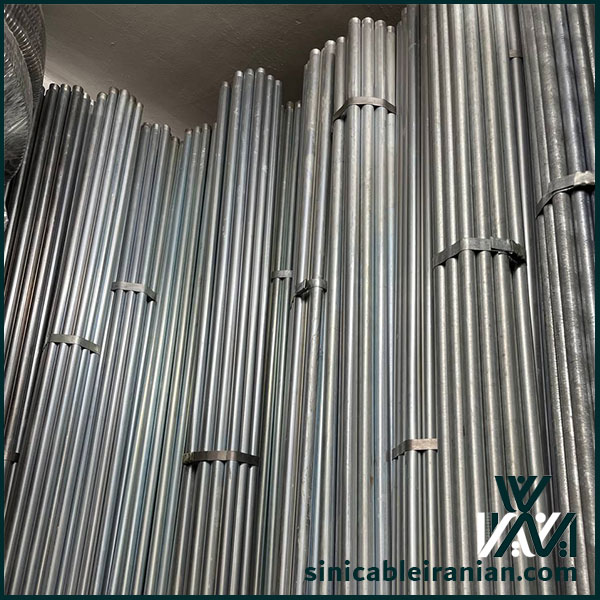 تولید لوله فولادی برق با بهترین قیمت بازار