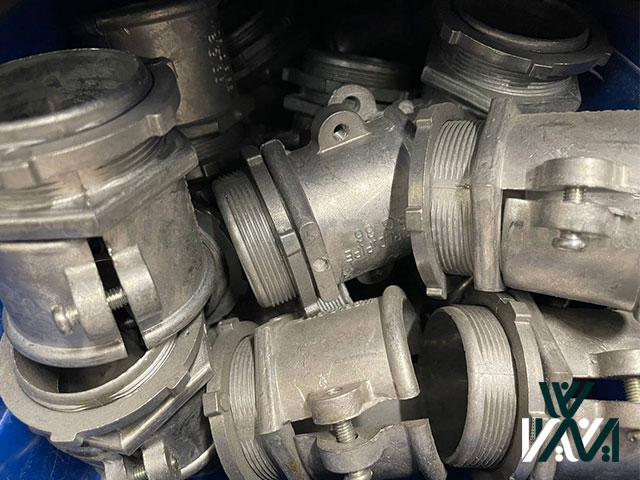 گلند مستقيم لوله فلكسيبل روكشدار